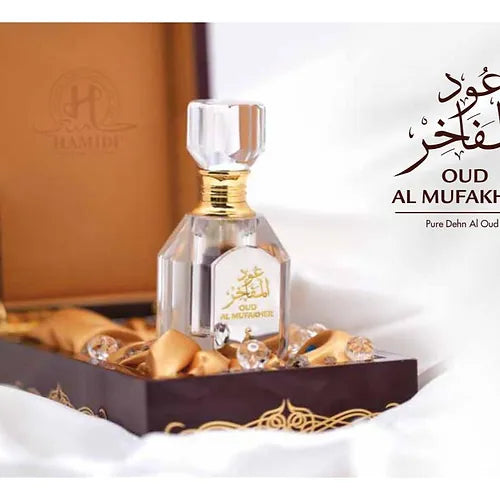 HAMIDI OUD AL MUFAKHER 6 ML CONCENTRATED PEFUME ATTAR OIL ITTAR DEHN AL OUD