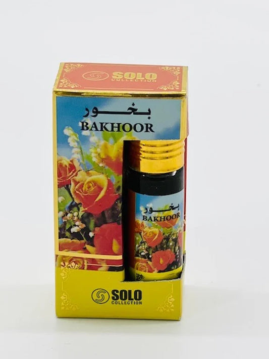 SOLO BAKHOOR 6ML PERFUME ATTAR OIL ROLL ON ALCOHOL FREE