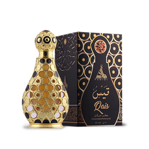 Qais Pure Concentrated Perfume Oil 20 ml / .67 oz Attar (Ittar) Alcohol Free Men