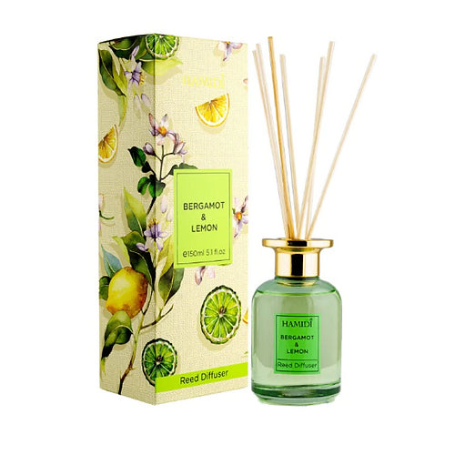 HAMIDI BERGAMOT & LEMON REED DIFFUSER - 150ML