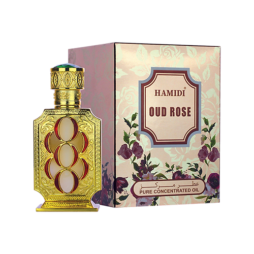 Oud Rose Pure Concentrated Perfume Oil 20 ml / .67 oz Attar (Ittar) For Wom