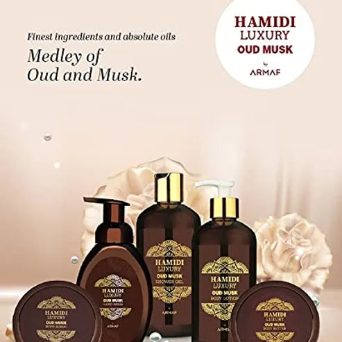 Hamidi Luxury Oud Musk 16.9 oz Body Lotion