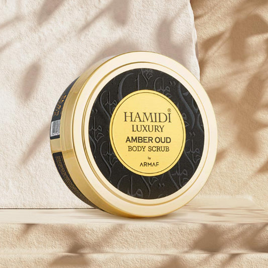 LUXURY AMBER OUD BODY SCRUB - 250ML