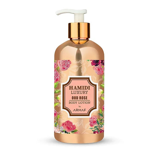 Hamidi Luxury Oud Rose 16.9 oz Body Lotion