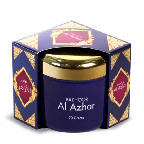 HAMIDI BAKHOOR AL AZHAR 70 GM INCENSE HOME FRAGRANCE NATURAL HAND DIPPED